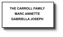 THE CARROLL FAMILY MARC ANNETTE GABRIELLA JOSEPH   211