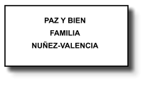 PAZ Y BIEN FAMILIA NUÑEZ-VALENCIA   124