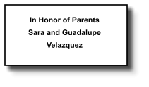 In Honor of Parents Sara and Guadalupe Velazquez   075