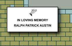 IN LOVING MEMORY RALPH PATRICK AUSTIN   243