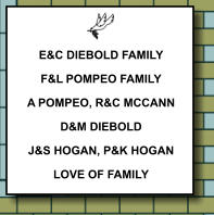E&C DIEBOLD FAMILY F&L POMPEO FAMILY A POMPEO, R&C MCCANN D&M DIEBOLD J&S HOGAN, P&K HOGAN LOVE OF FAMILY   237
