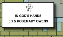 IN GOD'S HANDS ED & ROSEMARY OWENS   199