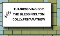 THANKSGIVING FOR THE BLESSINGS.TOM DOLLY.PRIYAMATHEW   047