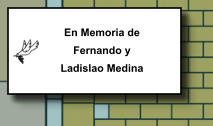 En Memoria de Fernando y Ladislao Medina   156
