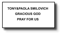 TONY&PAOLA SMILOVICH GRACIOUS GOD PRAY FOR US   379